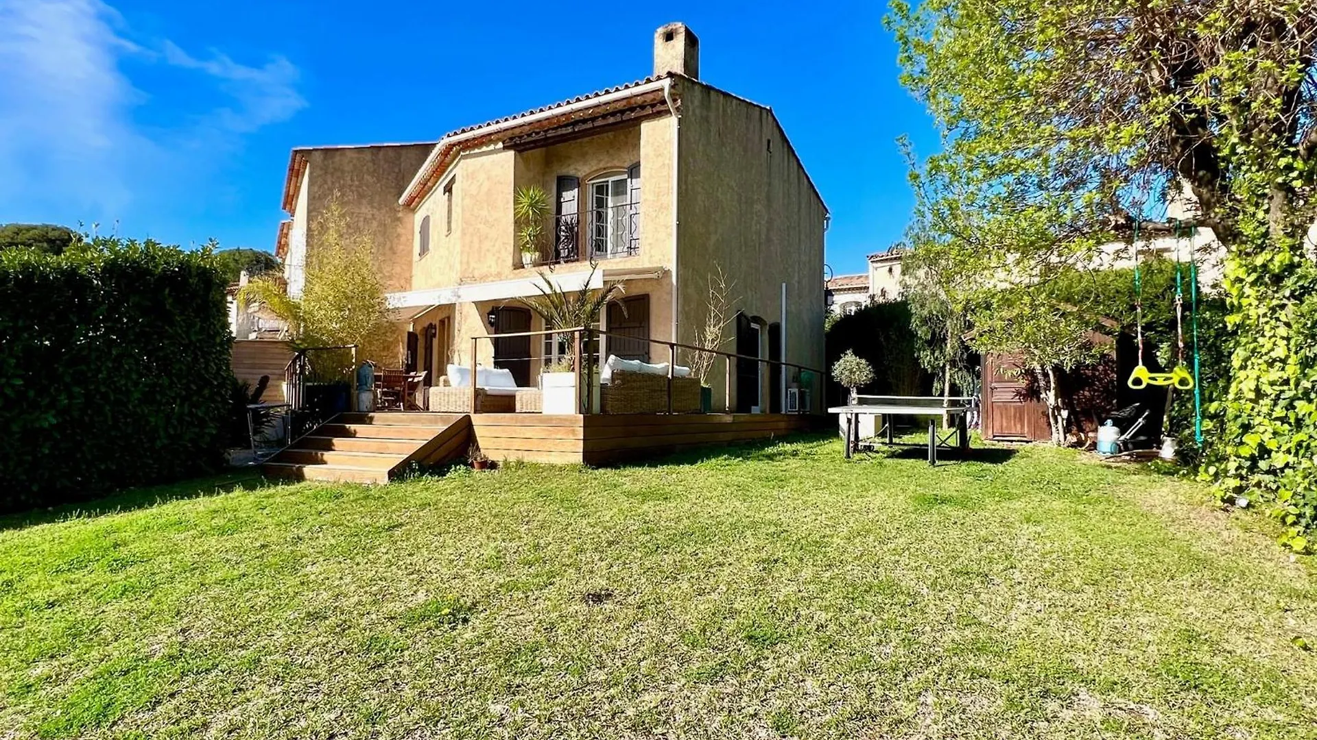 Maison Dans Residence Avec Piscine Et Tennis Antibes 0*,